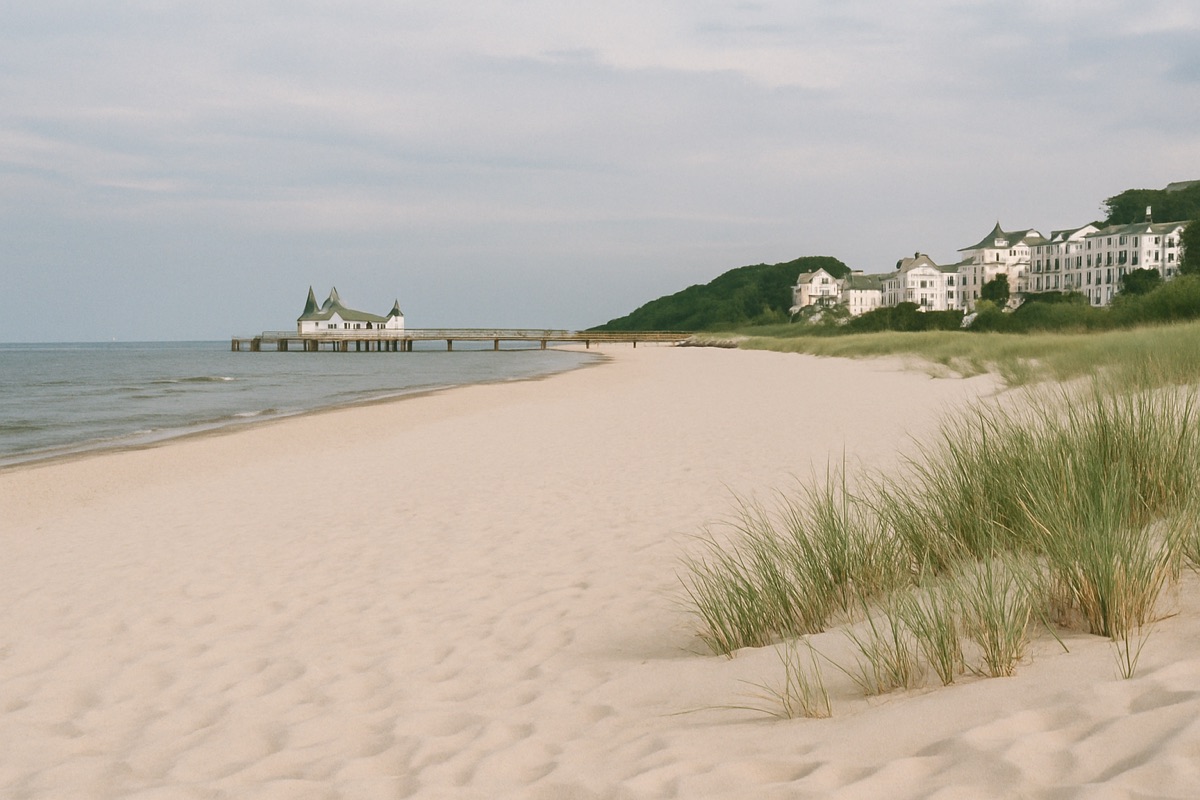 Landschaft der Region Usedom – Symbolbild für Camping